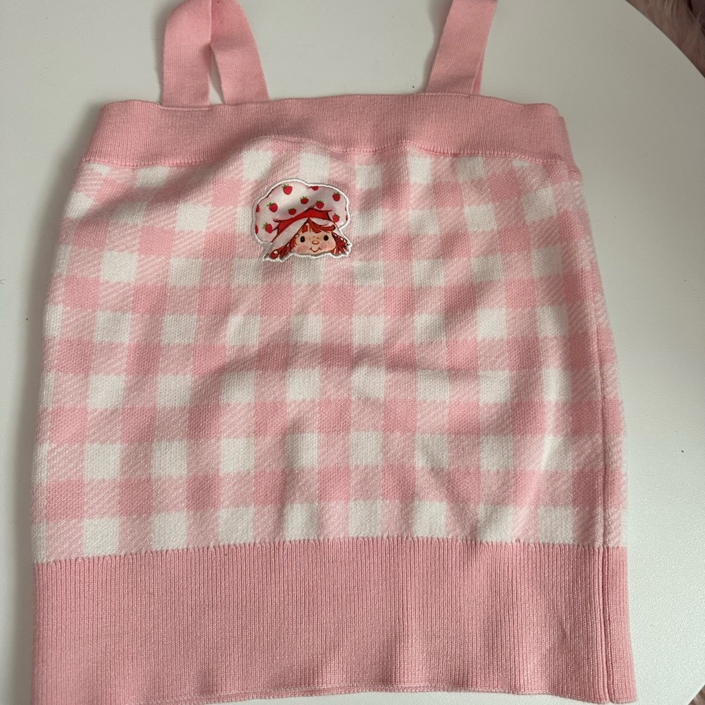 Strawberry shortcake crop top XS hot topic